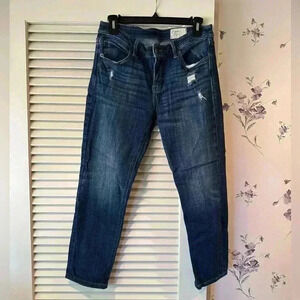 Cosmic Blue Love Slightly Distressed Jeans in Size 29